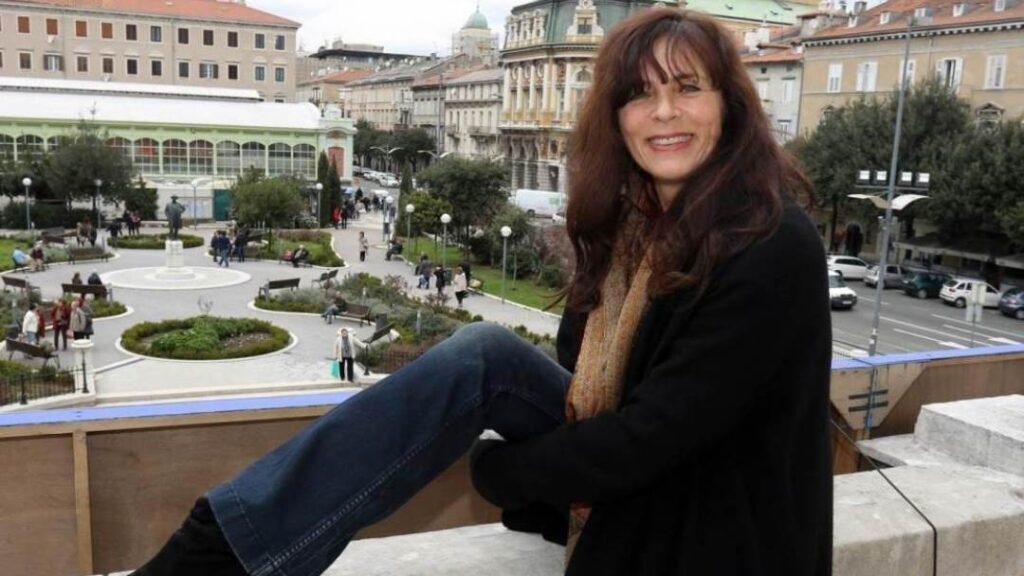 Artistic portrait-style image symbolizing Marko Lav Gajić’s connection to Mira Furlan, Balkan heritage, and iconic television legacy.