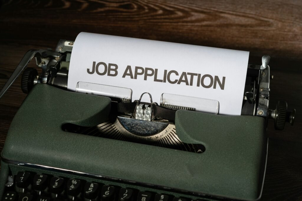 Professional job application documents showing a cover letter and resume prepared for a modern hiring process.