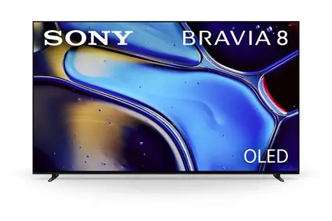 Sony Bravia 8 4K OLED Smart TV displaying vibrant OLED picture quality in a modern home entertainment setup
