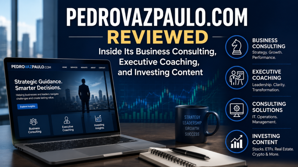PedroVazPaulo.com review of consulting, coaching, and investing content