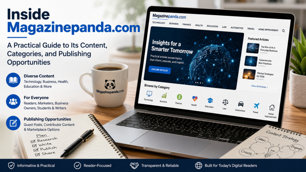 Magazinepanda.com content categories and guest post opportunities guide.