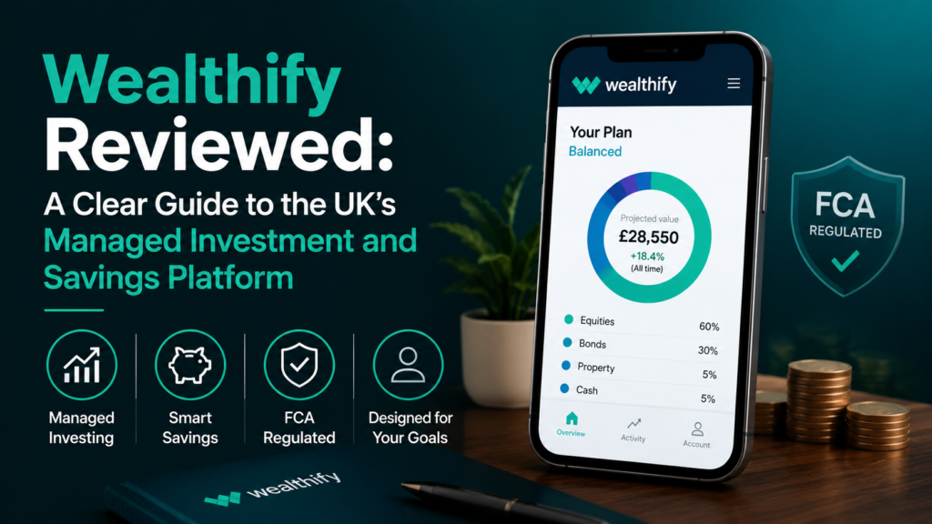 Wealthify review guide to UK managed investing and savings platform