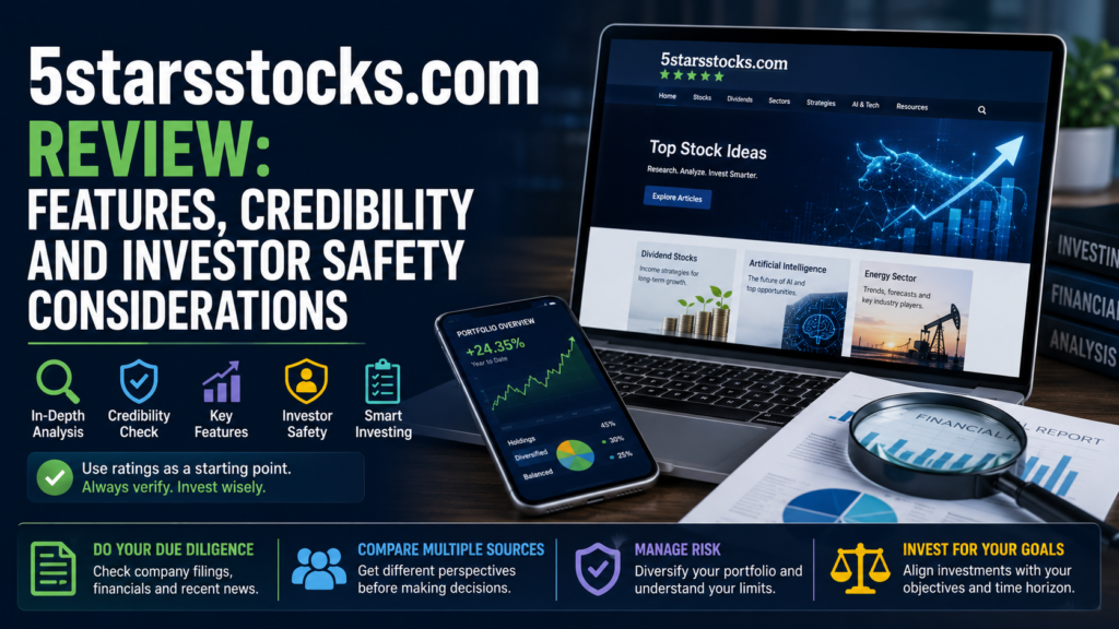 Read this 5starsstocks.com review covering its features, credibility, rating transparency and key investor safety considerations.