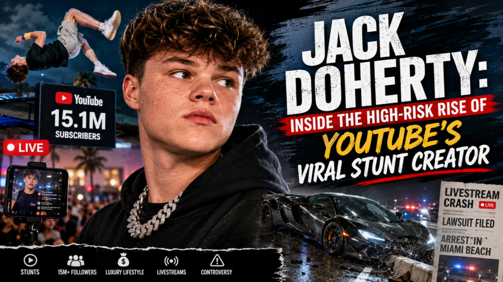 Jack Doherty: Inside the High-Risk Rise of YouTube’s Viral Stunt Creator