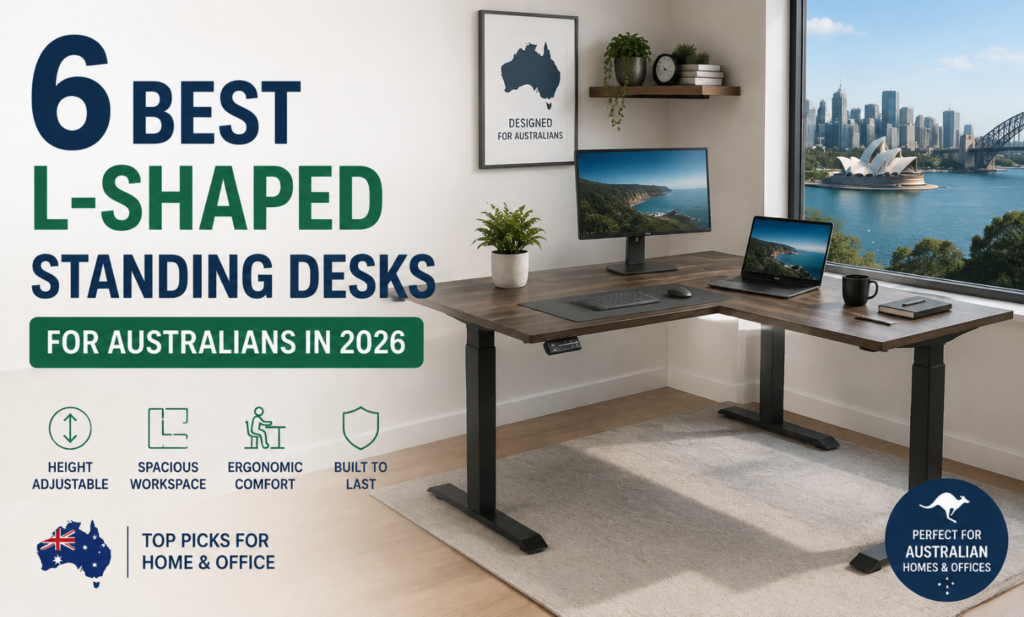 6 Best L-Shaped Standing Desks for Australians in 2026